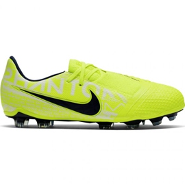 Nike Phantom Venom Elite Fg Jr AO0401-717 scarpe da calcio giallo gialli
