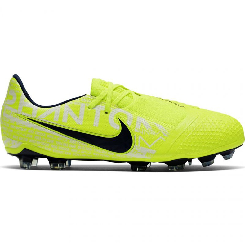 Nike Phantom Venom Elite Fg Jr AO0401-717 scarpe da calcio giallo gialli