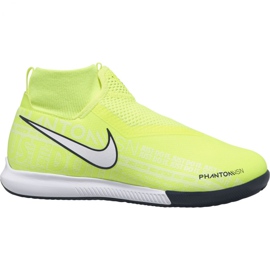 Scarpe indoor Nike Phantom Vsn Academy Df Ic Jr AO3290-717 giallo giallo