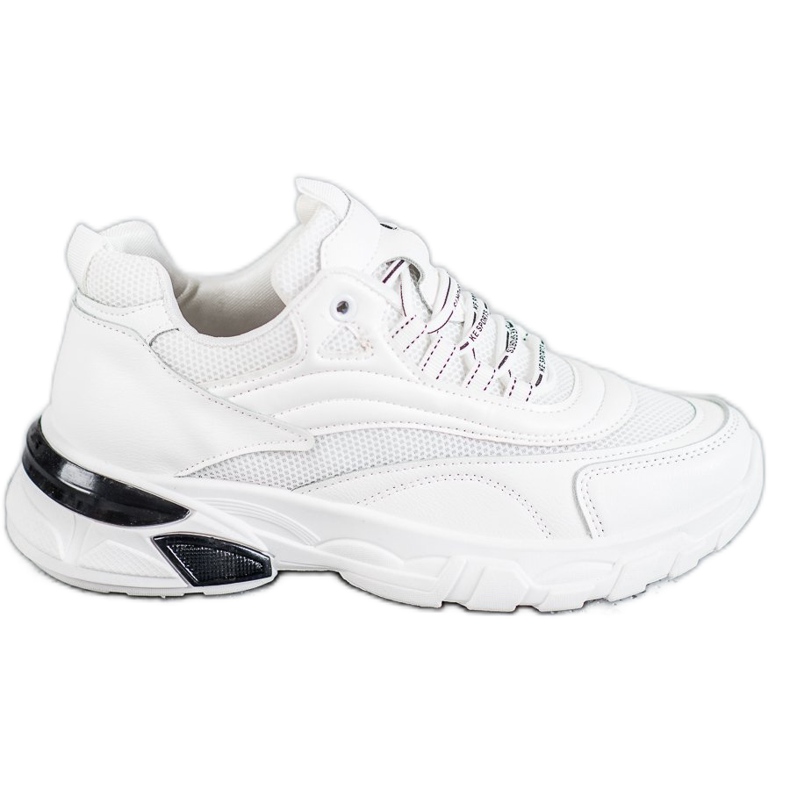 SHELOVET Scarpe da ginnastica alla moda bianca