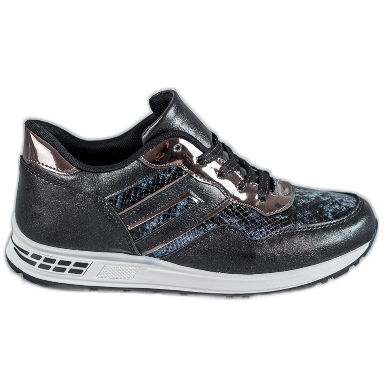 SHELOVET Sneakers con stampa serpente nero