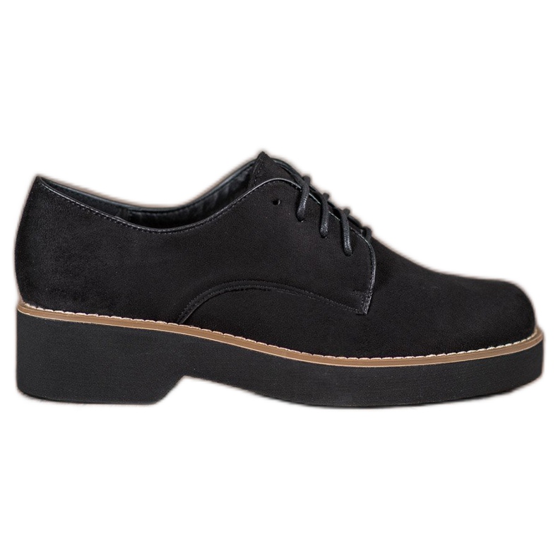 SHELOVET Scarpe in camoscio nero