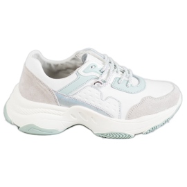 Vinceza Scarpe sportive stringate grigio