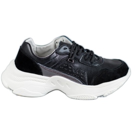 Vinceza Scarpe sportive stringate nero