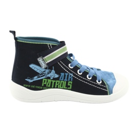 Scarpe per bambini Befado 268Y066 blu navy blu verde