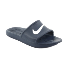 Nike Kawa Doccia 832528 400 pantofole bianco blu navy