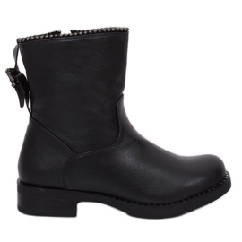 Stivali militari neri JY705 Black nero