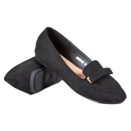 SHELOVET Ballerina Con Fiocco nero