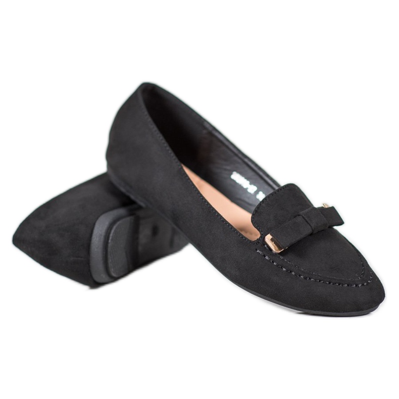 SHELOVET Ballerina Con Fiocco nero