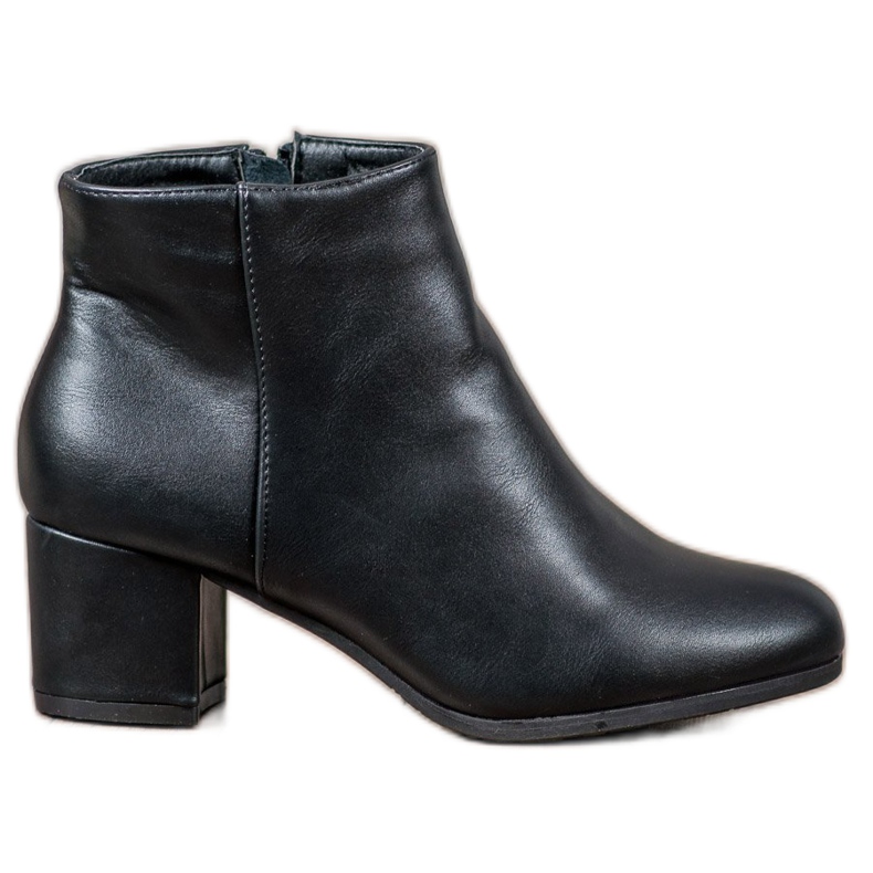 SHELOVET Stivali classici in ecopelle nero