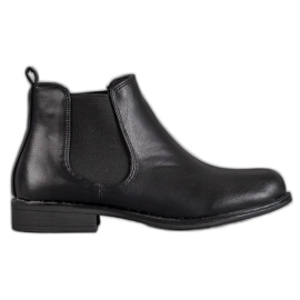 Small Swan Stivaletti Chelsea classici nero