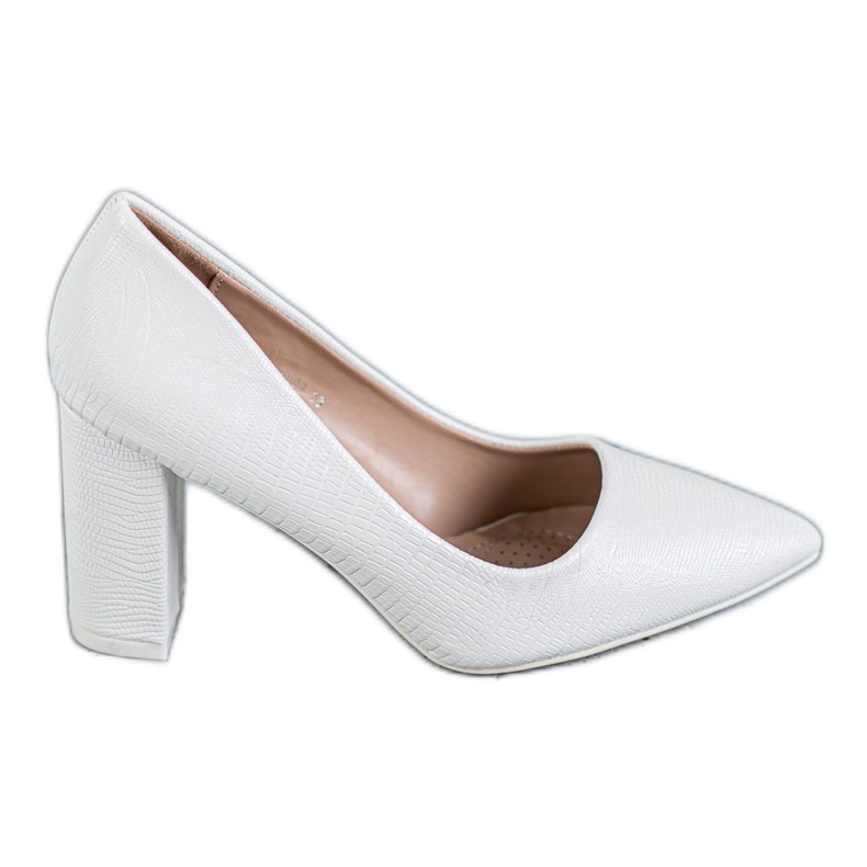 Diamantique Pompe bianche bianca