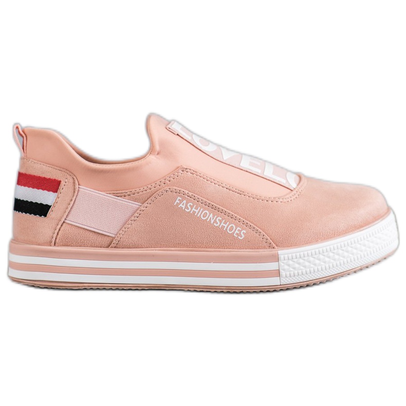 SHELOVET Sneakers senza lacci Lovelo rosa