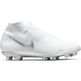 Scarpa da calcio Nike Phantom Vsn Academy Df FG / MG M AO3258-100 bianco bianco