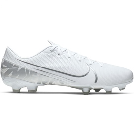 Scarpa da calcio Nike Mercurial Vapor 13 Academy FG / MG M AT5269-100 bianco bianco