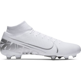 Scarpa da calcio Nike Mercurial Superfly 7 Academy FG / MG M AT7946-100 bianca bianca