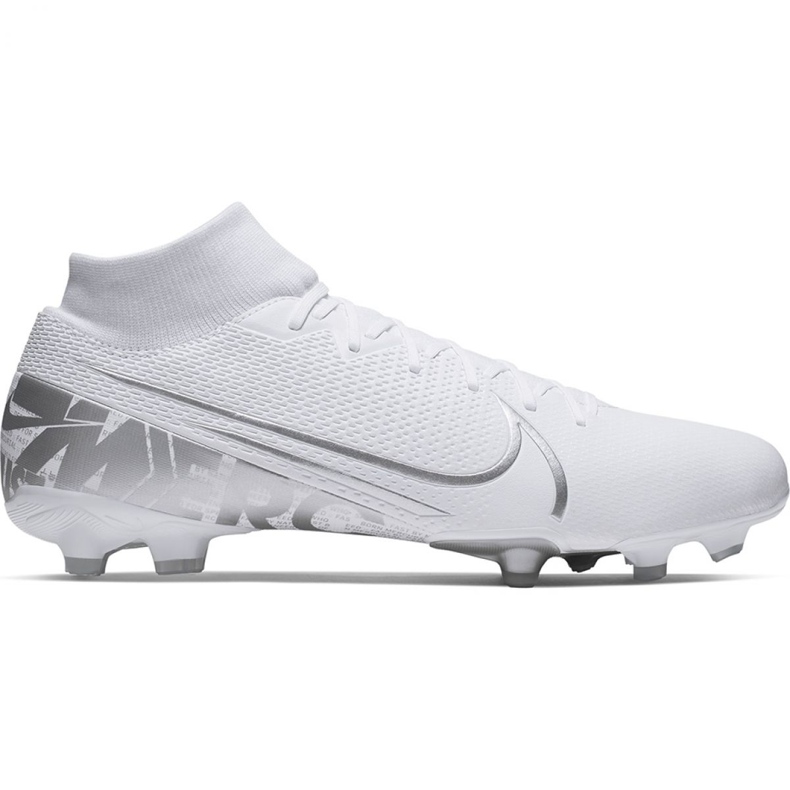 Scarpa da calcio Nike Mercurial Superfly 7 Academy FG / MG M AT7946-100 bianca bianca