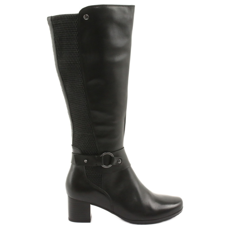 Caprice Stivali elasticizzati, larghezza XL 25526 neri nero