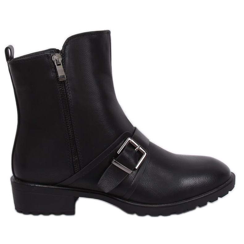Stivali bassi da donna neri G-160-1 Black nero