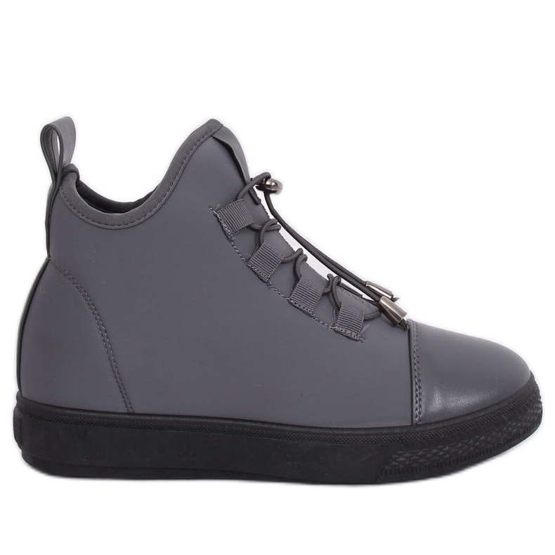 Grigie XY-35 Sneakers grigie in neoprene isolate grigio