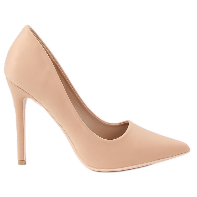 Décolleté su tacco 4014 Nude beige