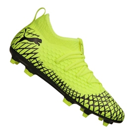 Scarpe da calcio Puma Future 4.3 Netfit Fg / Ag M 105612-03 multicolore gialli