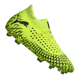 Scarpe da calcio Puma Future 4.1 Netfit Fg / Ag M 105579-03 giallo giallo