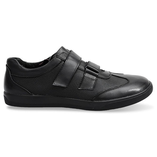 Scarpe stringate in pelle LJ21 nere nero