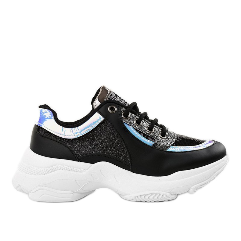Scarpe sportive da donna nere W-3117 nero