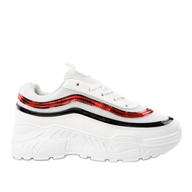 Scarpe sportive da donna bianche AA8 bianca