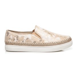 Vices Slip Ony come le espadrillas giallo