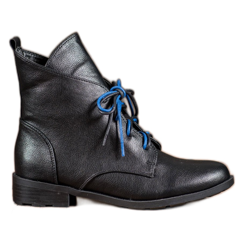 Filippo Stivaletti stringati con ecopelle nero