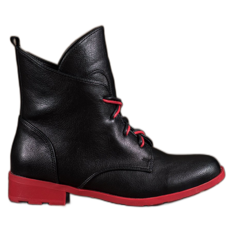 Filippo Stivaletti stringati con ecopelle nero