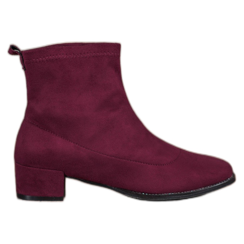 Sweet Shoes Stivali eleganti in pelle scamosciata viola