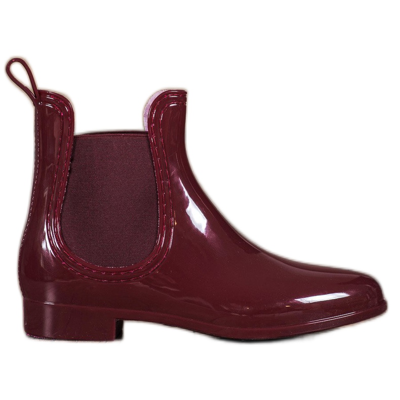 SHELOVET Galosce laccate rosso