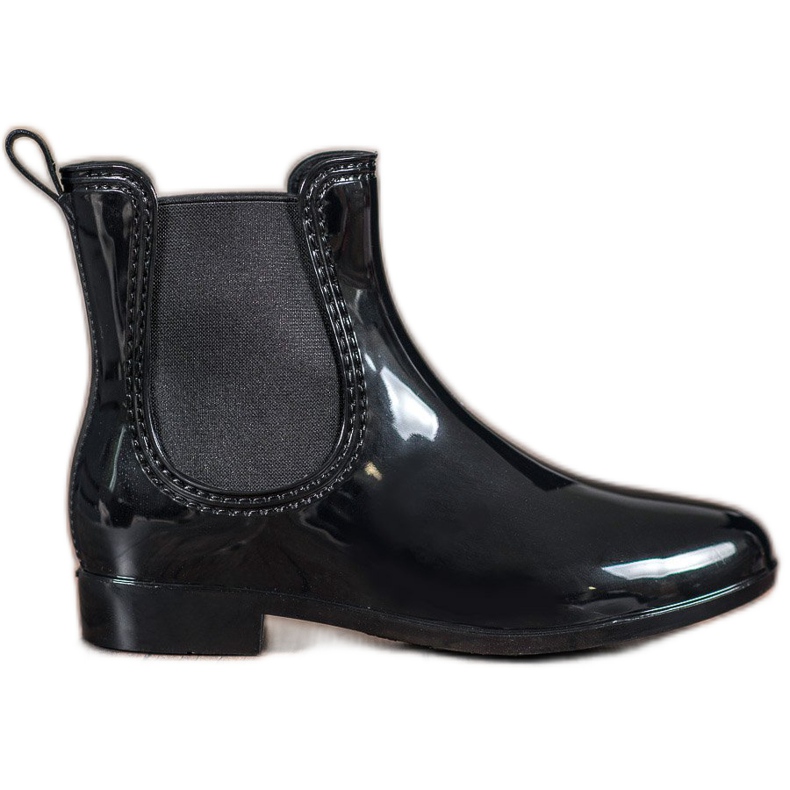 SHELOVET Galosce laccate nero