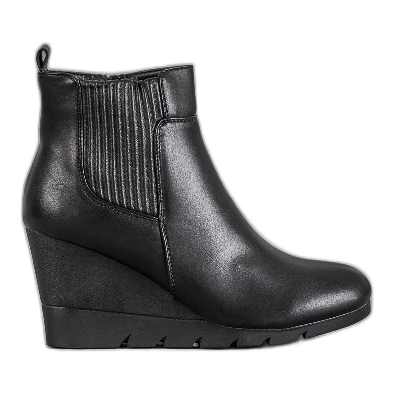 SHELOVET Stivali con zeppa rosso