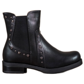 Bestelle Stivali slip-on con jet nero