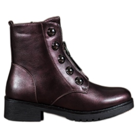 SHELOVET Stivaletti Con Cerniera multicolore