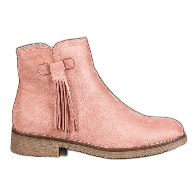Clowse Stivali Con Frange rosa