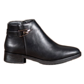 JESSI Stivaletti Neri Con Ornamento nero