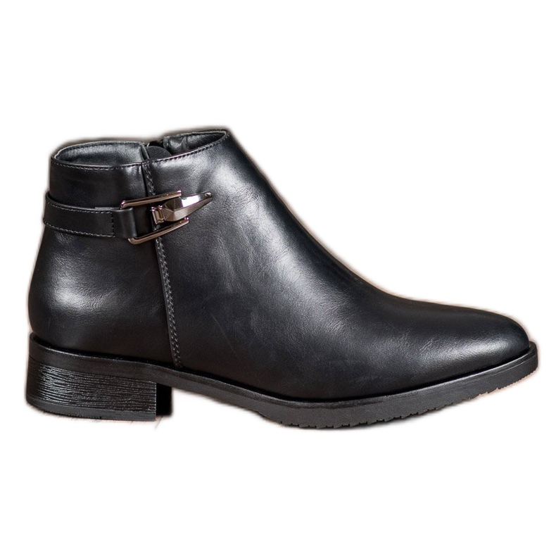 JESSI Stivaletti Neri Con Ornamento nero