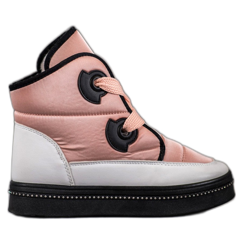 Weide Stivali da neve rosa