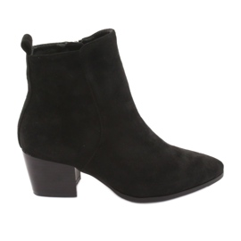 Stivale Filippo 922 in camoscio nero