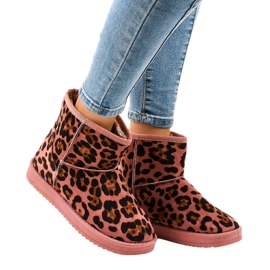 Leopardo caldo eschimese rosa 7602-PA multicolore