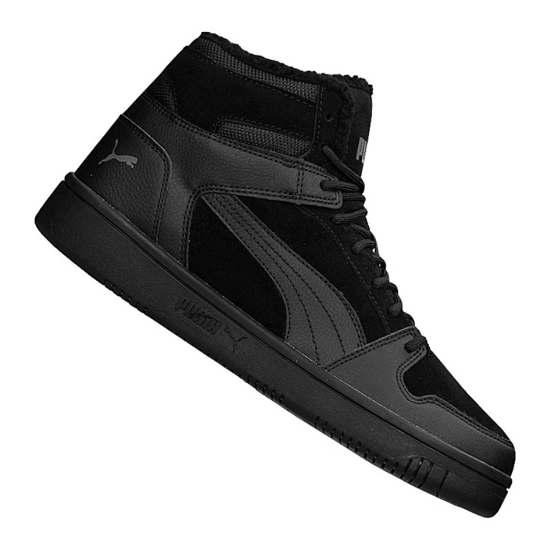 Puma Rebound LayUp Sd Fur M 369831-01 nero