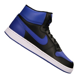 Scarpa Nike Ebernon Mid M AQ1773-001 nero blu