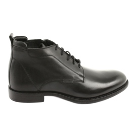 Badura 4775 stivali invernali Jodhpur nero