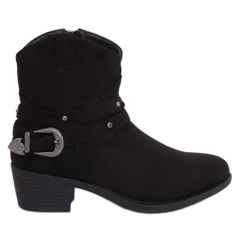 Stivali texani neri da donna 8035-GA Black nero