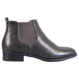 Anesia Paris Stivaletti Chelsea grigi grigio